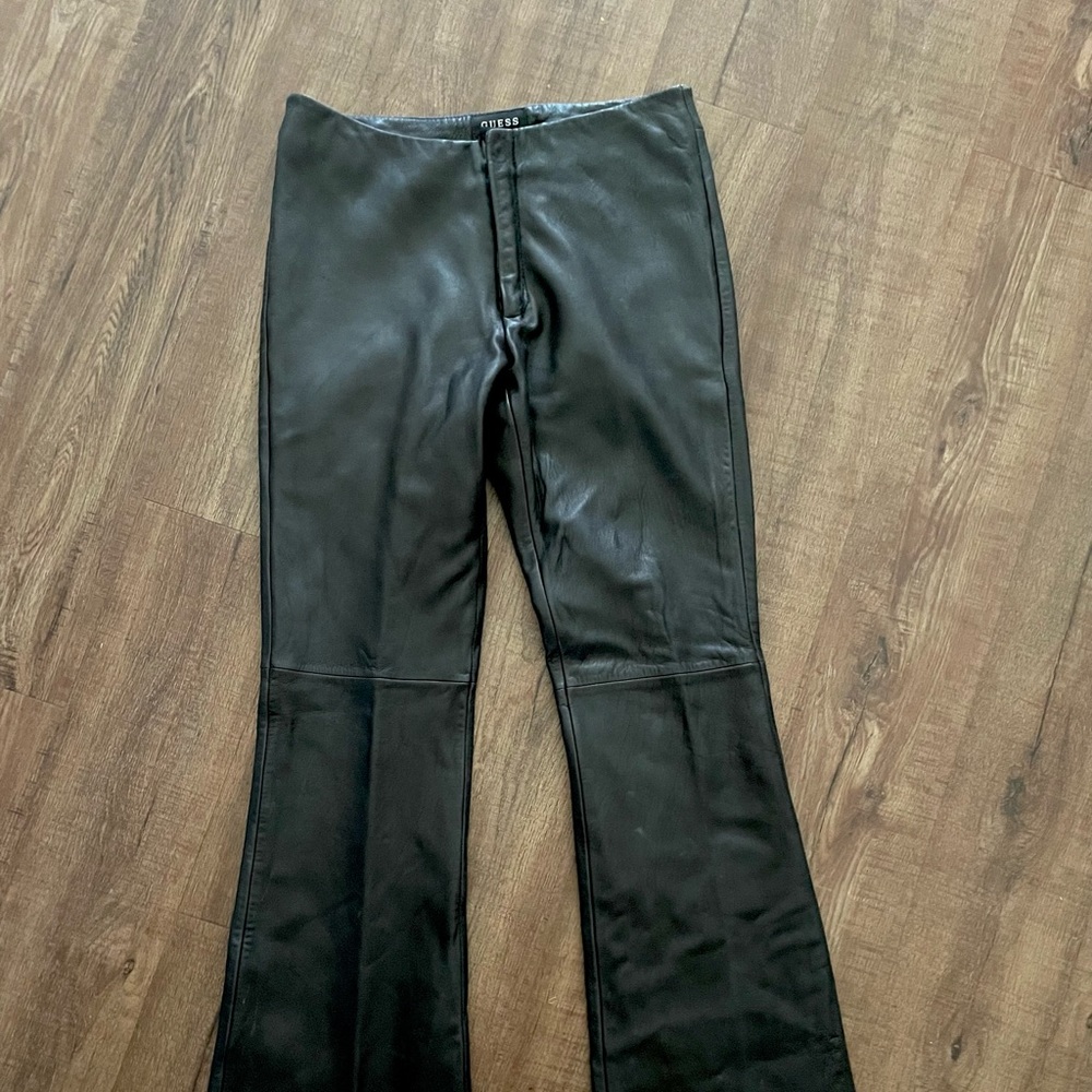 Guess Genuine Leather Pants